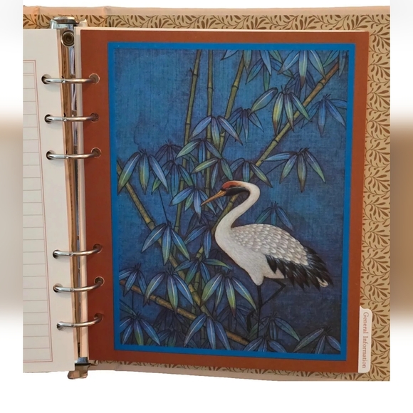 Vintage 1983 Hallmark Birds  Phone/Address Book with Calendar - Picture 15 of 16